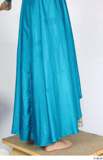  Photos Woman in Historical Dress 56 17th century Historical clothing blue skirt lower body 0006.jpg